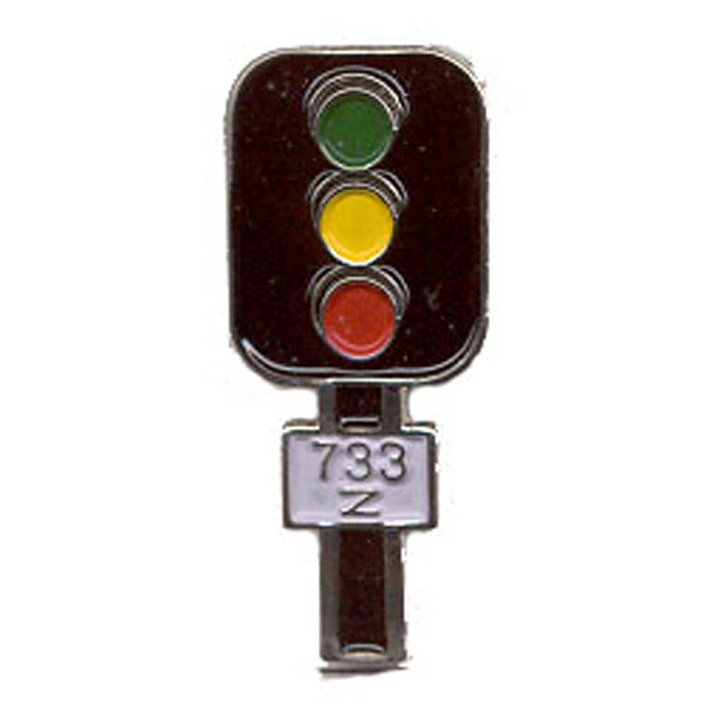 Block Signal Railroad Pin 1&#x22;