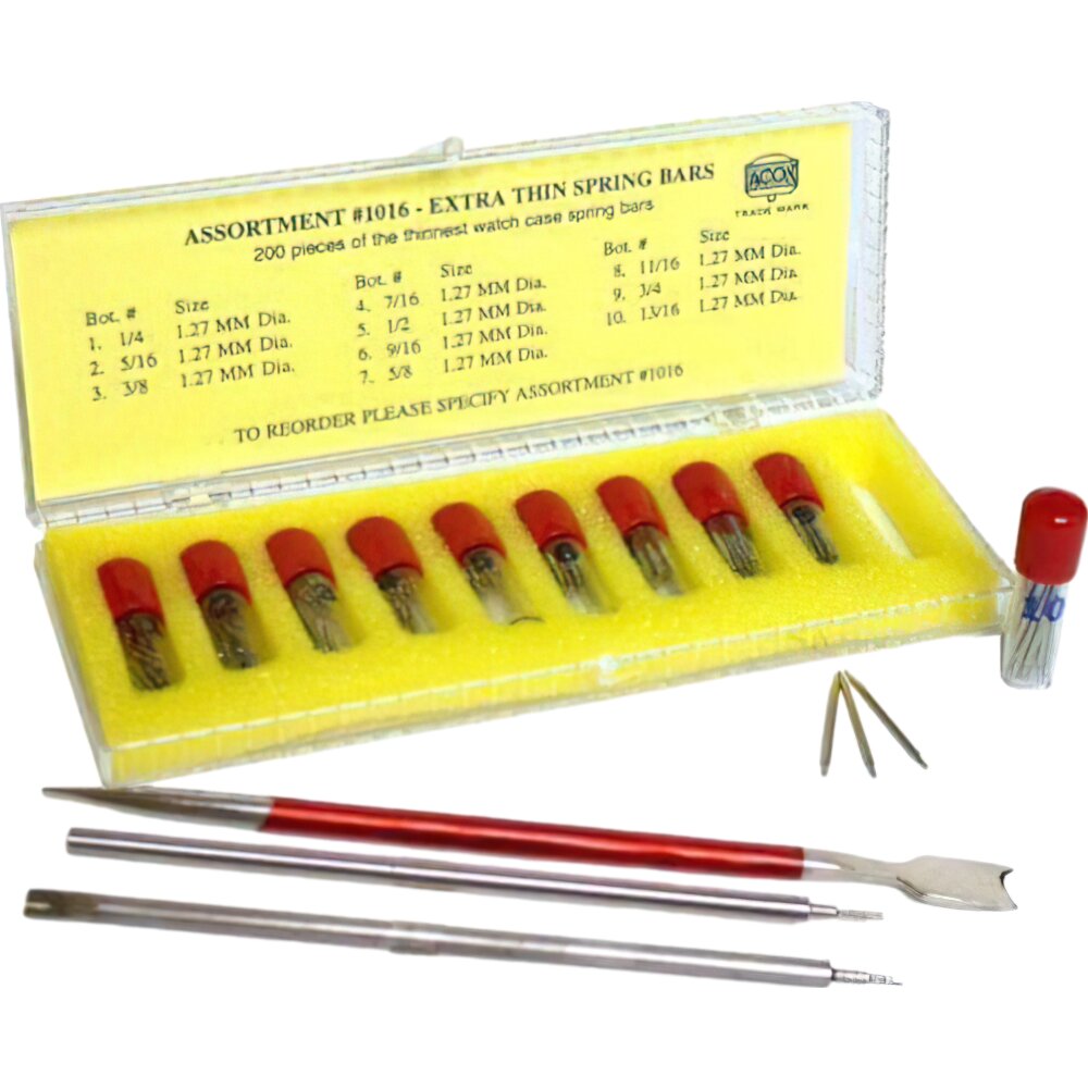 200 Spring Bars & 3 Watch Pin Link Band Remover Tools Michaels