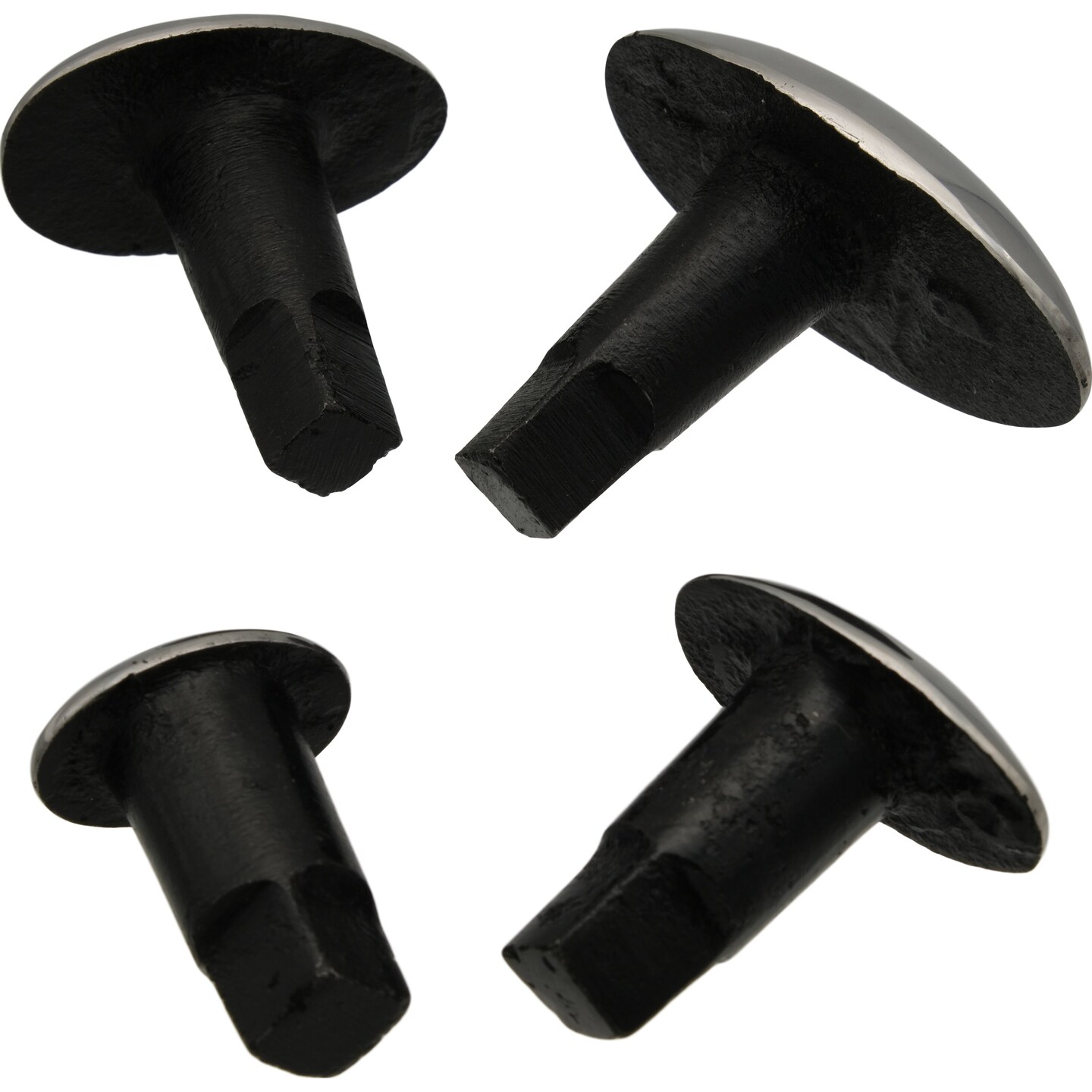 Spoon Anvil Stakes Highly Polished Set Of 4