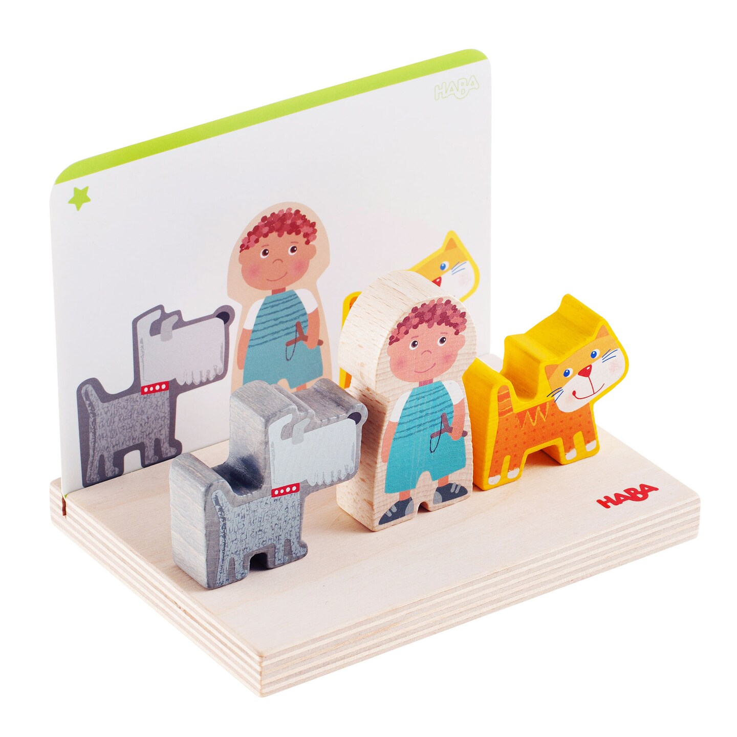HABA Fire On The Farm Stacking Toy (Made in Germany)