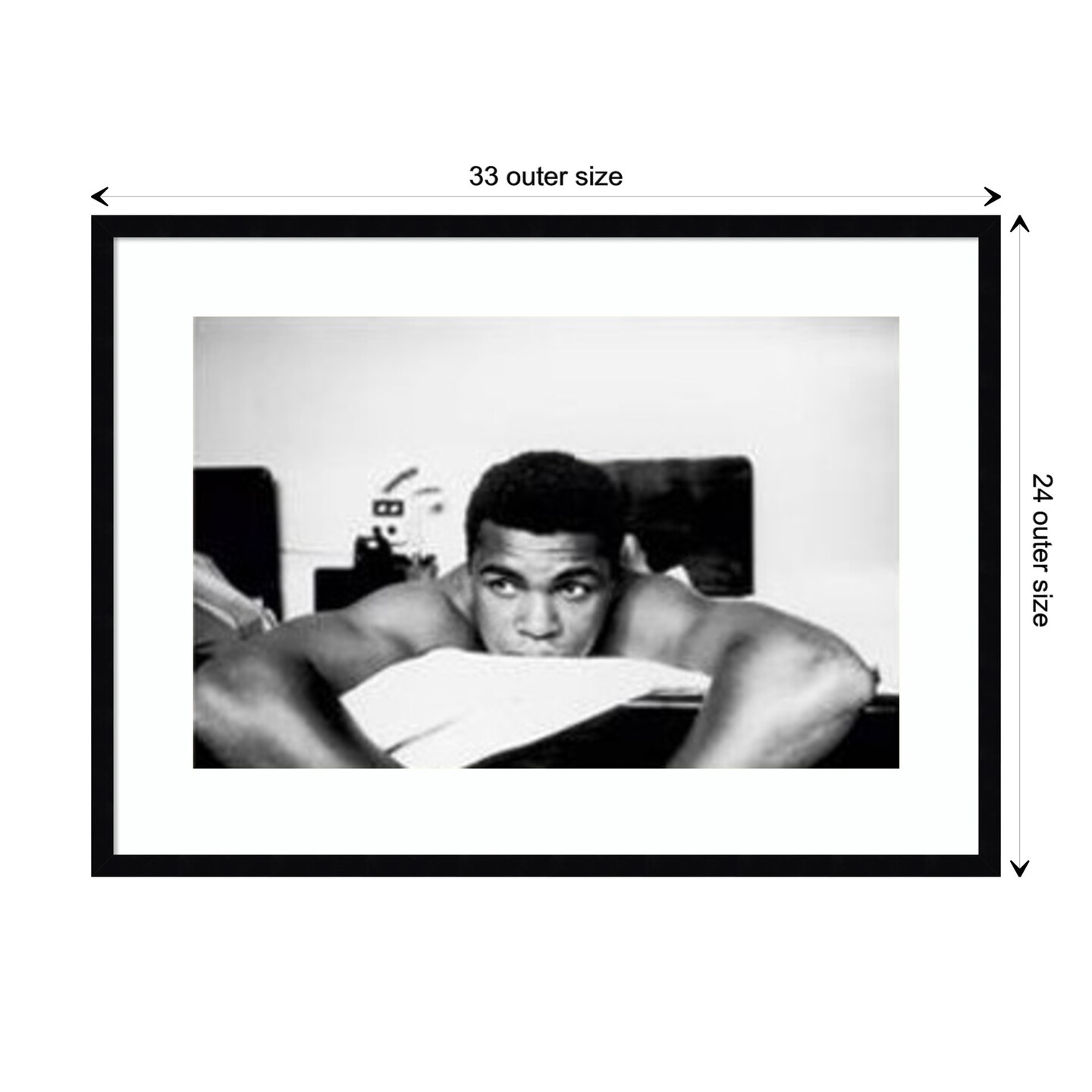 Mountain Vista II by Madeline Clark Wood Framed Wall Art Print