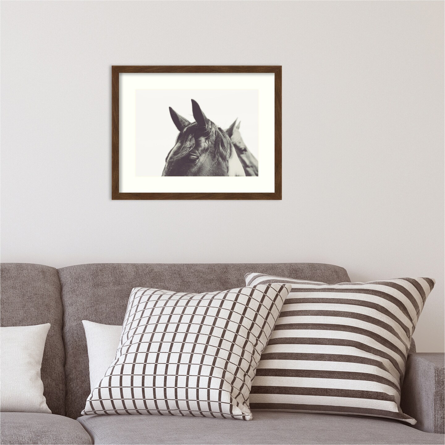 Partner by Emiko and Mark Franzen Wood Framed Wall Art Print