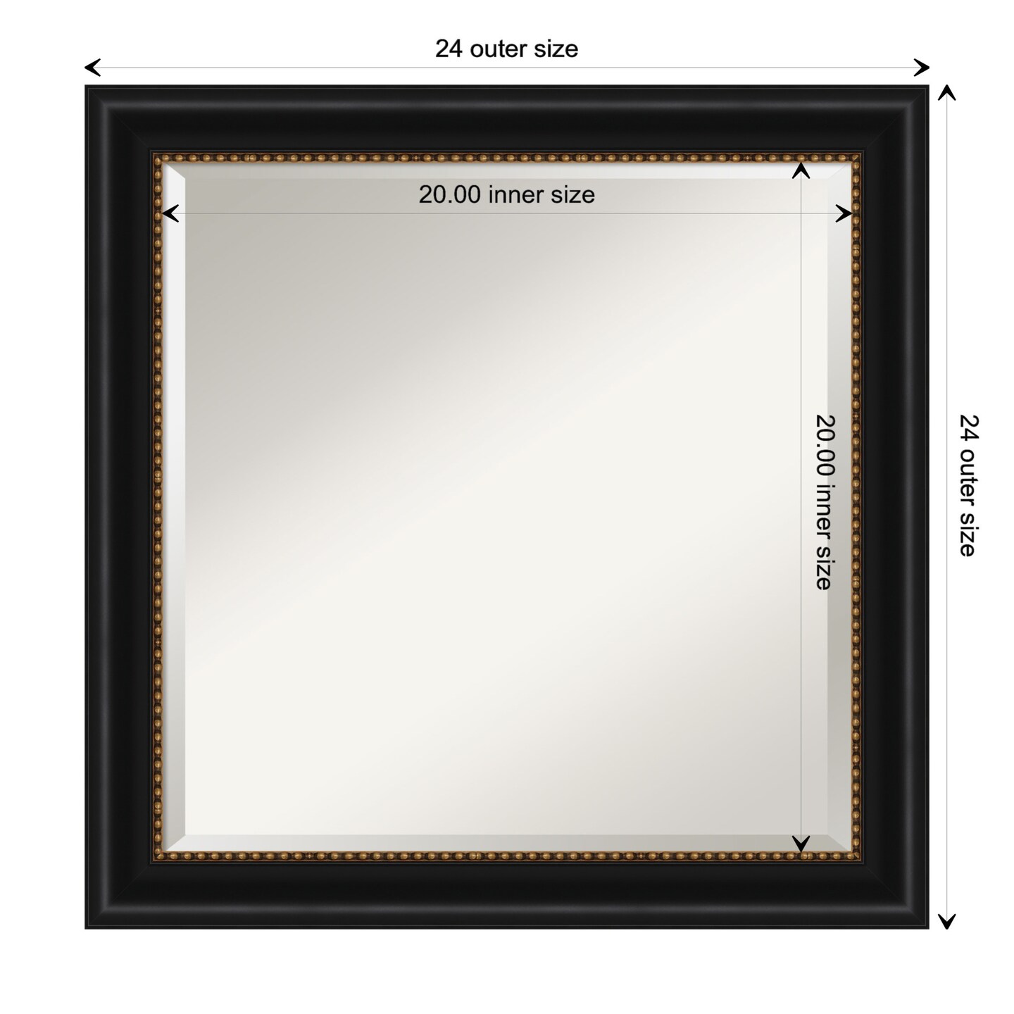 Beveled Bathroom Wall Mirror, Manhattan Frame Mirrors Michaels