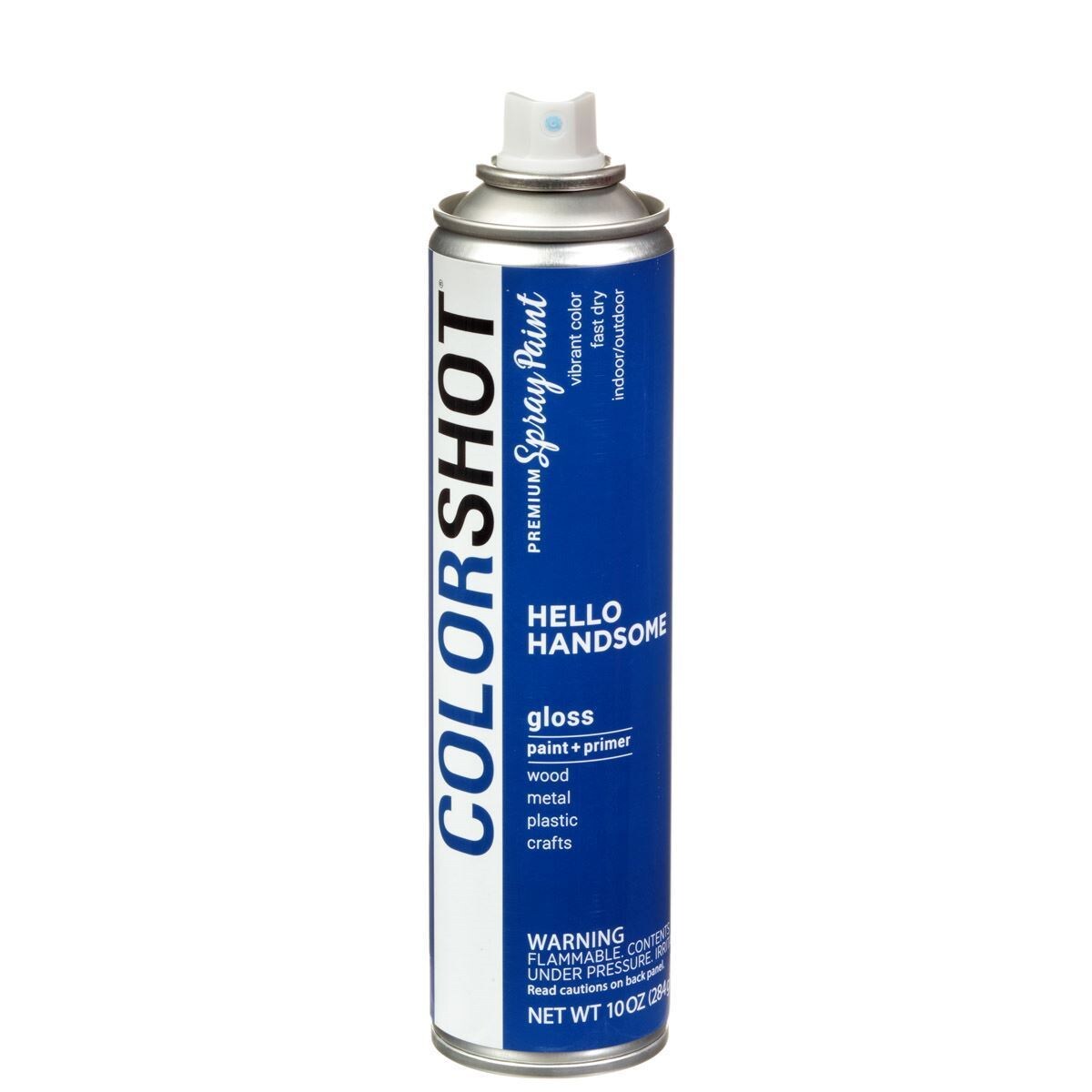 COLORSHOT Gloss Spray Paint Hello Handsome (Royal Blue) 10 oz. 6 Pack