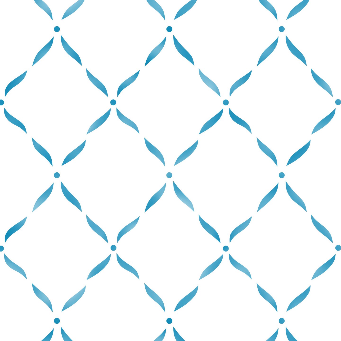 Ribbon Lattice Wall Stencil | 1807 by Designer Stencils | Pattern Stencils | Reusable Stencils for Painting | Safe &#x26; Reusable Template for Wall Decor | Try This Stencil Instead of a Wallpaper | Easy to Use &#x26; Clean Art Stencil Pattern