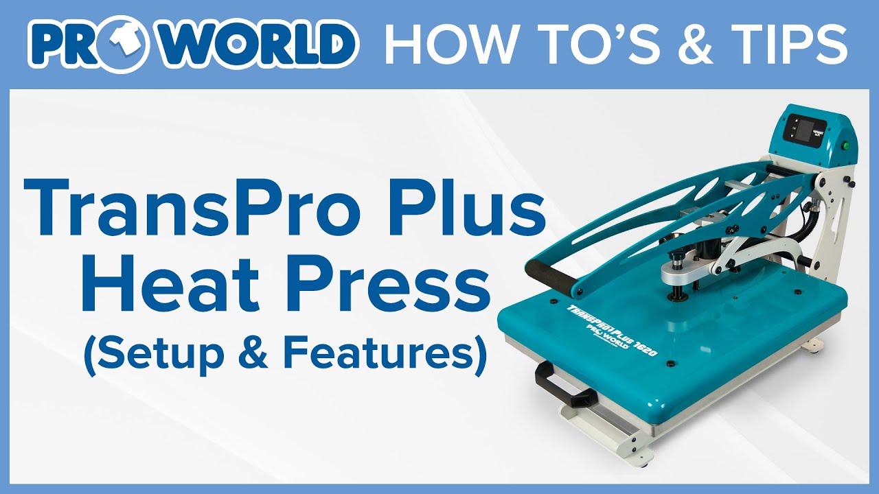 TransPro 15X15 Heat Press