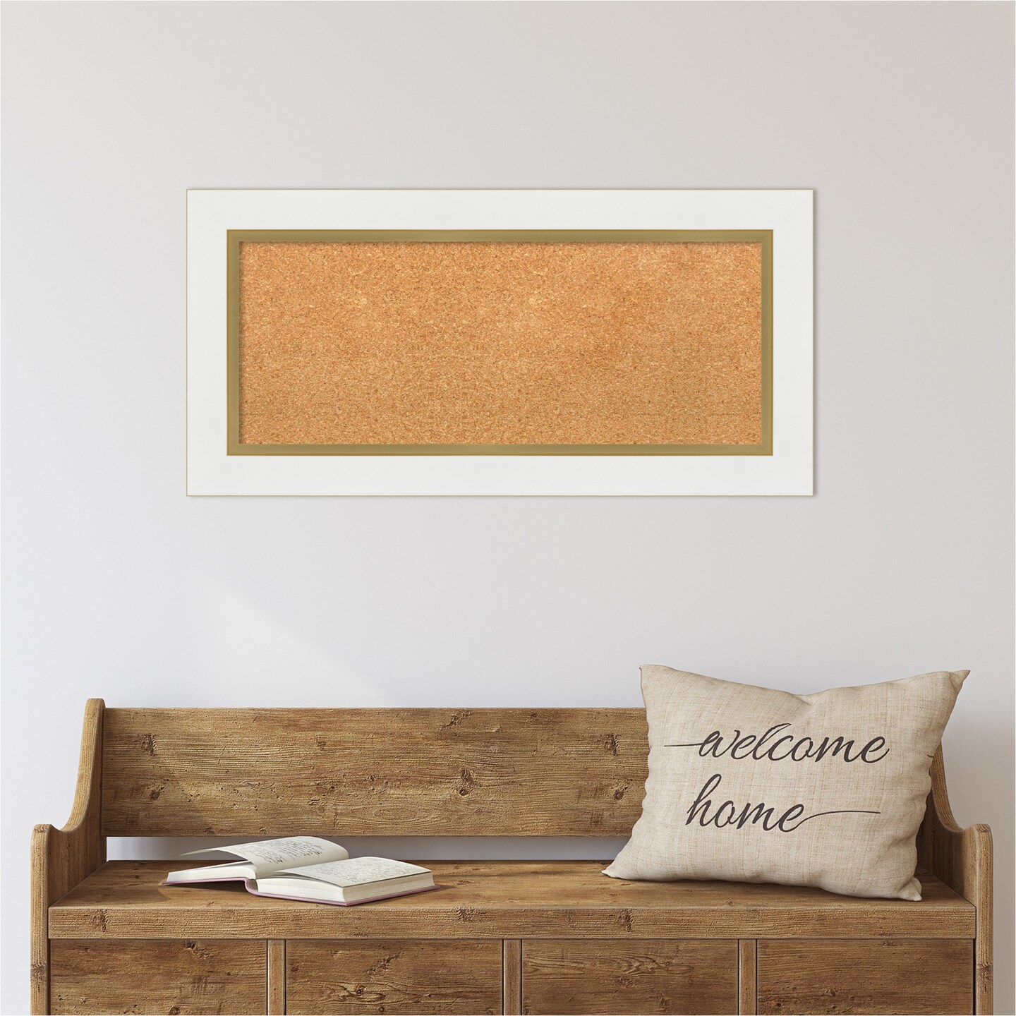 Cork Board, Eva Frame - Bulletin Board, Organization Board, Pin Board