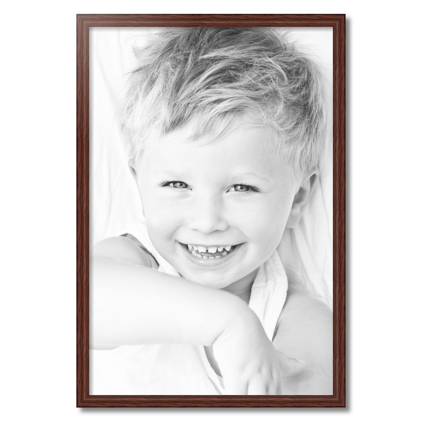 ArtToFrames 24x36 Inch Picture Frame, This 1.25 Inch Custom Wood Poster Frame is Available in Multiple Colors, Great for Your Art or Photos - Comes with 060 Plexi Glass and Corrugated Backing (A8RO)
