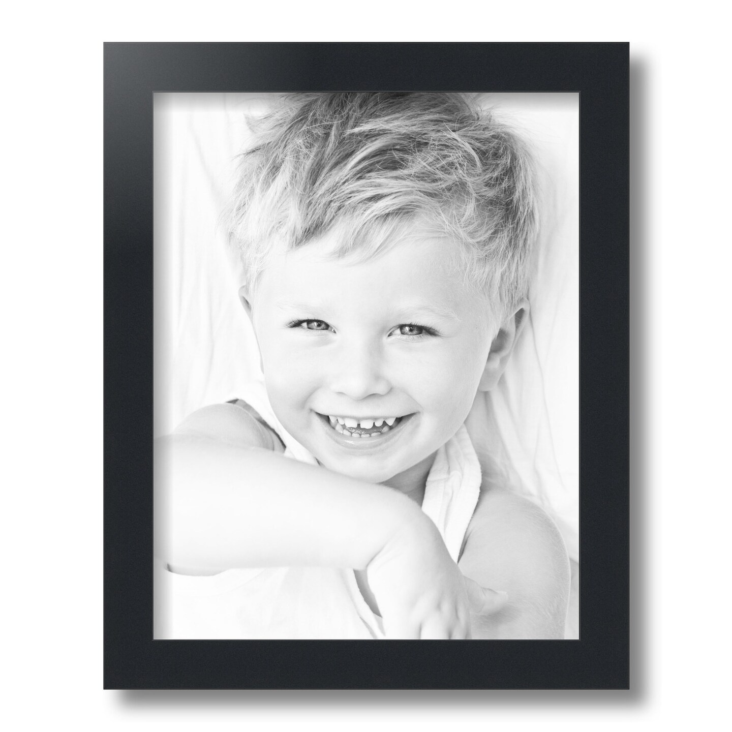 ArtToFrames 11x14 Inch  Picture Frame, This 1.25 Inch Custom MDF Poster Frame is Available in Multiple Colors, Great for Your Art or Photos - Comes with Regular Glass and  Corrugated (A46HF)
