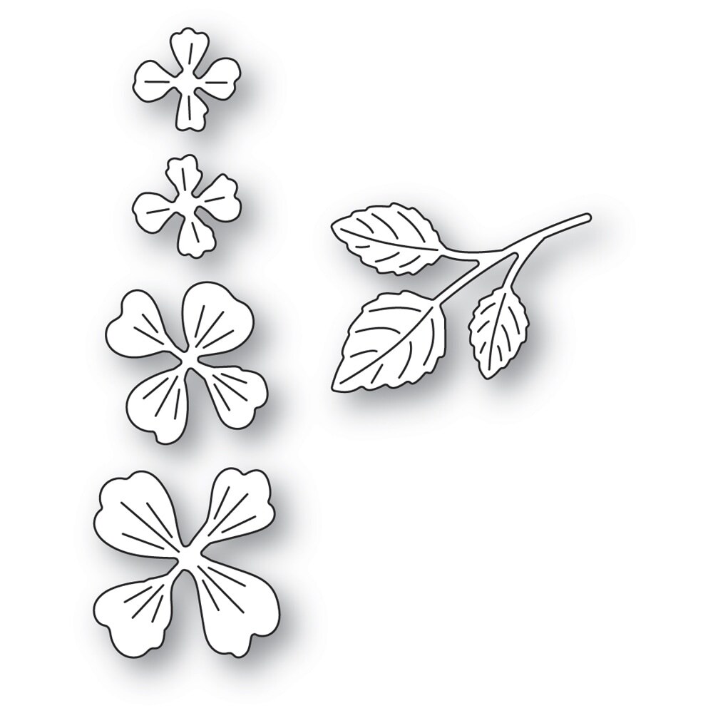 Memory Box DiesLayered Impatients Accessories Michaels