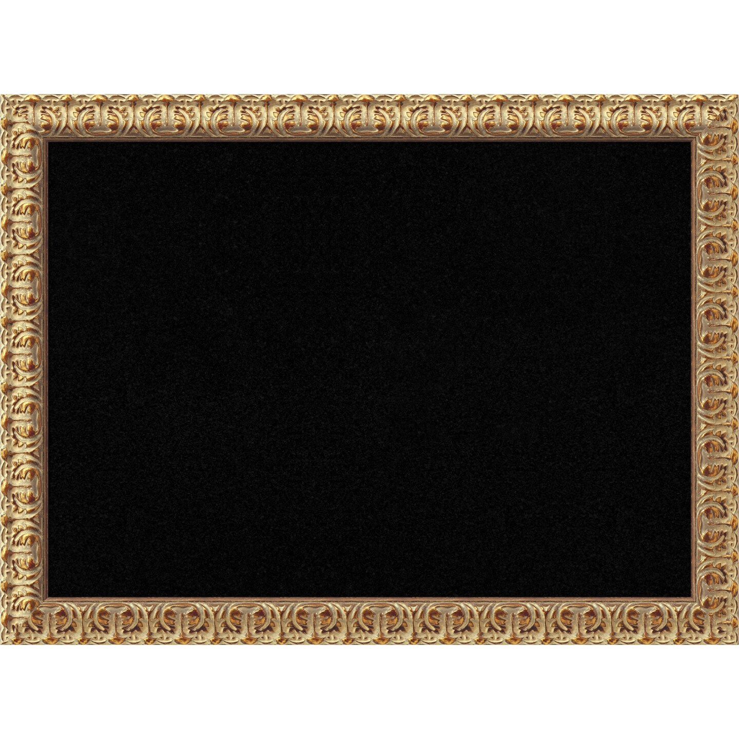 Cork Board, Florentine Gold Wood Frame - Bulletin Board, Organization Board, Pin Board