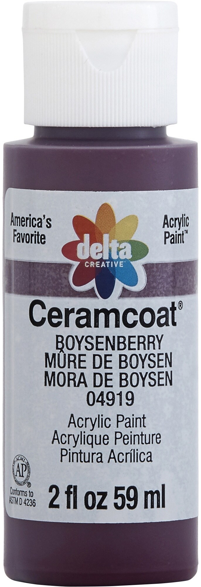 Ceramcoat Acrylic Paint 2ozBoysenberry Accessories Michaels