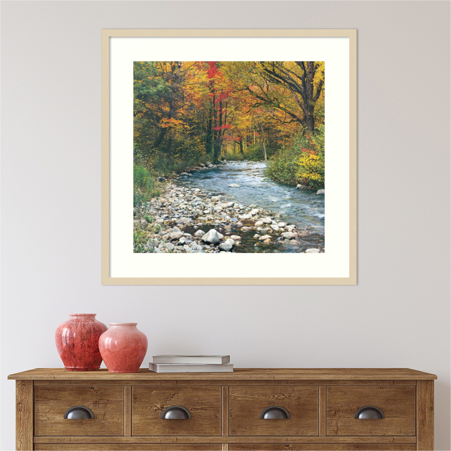 Forest Creek I Wood Framed Wall Art Print | Framed Art | Michaels