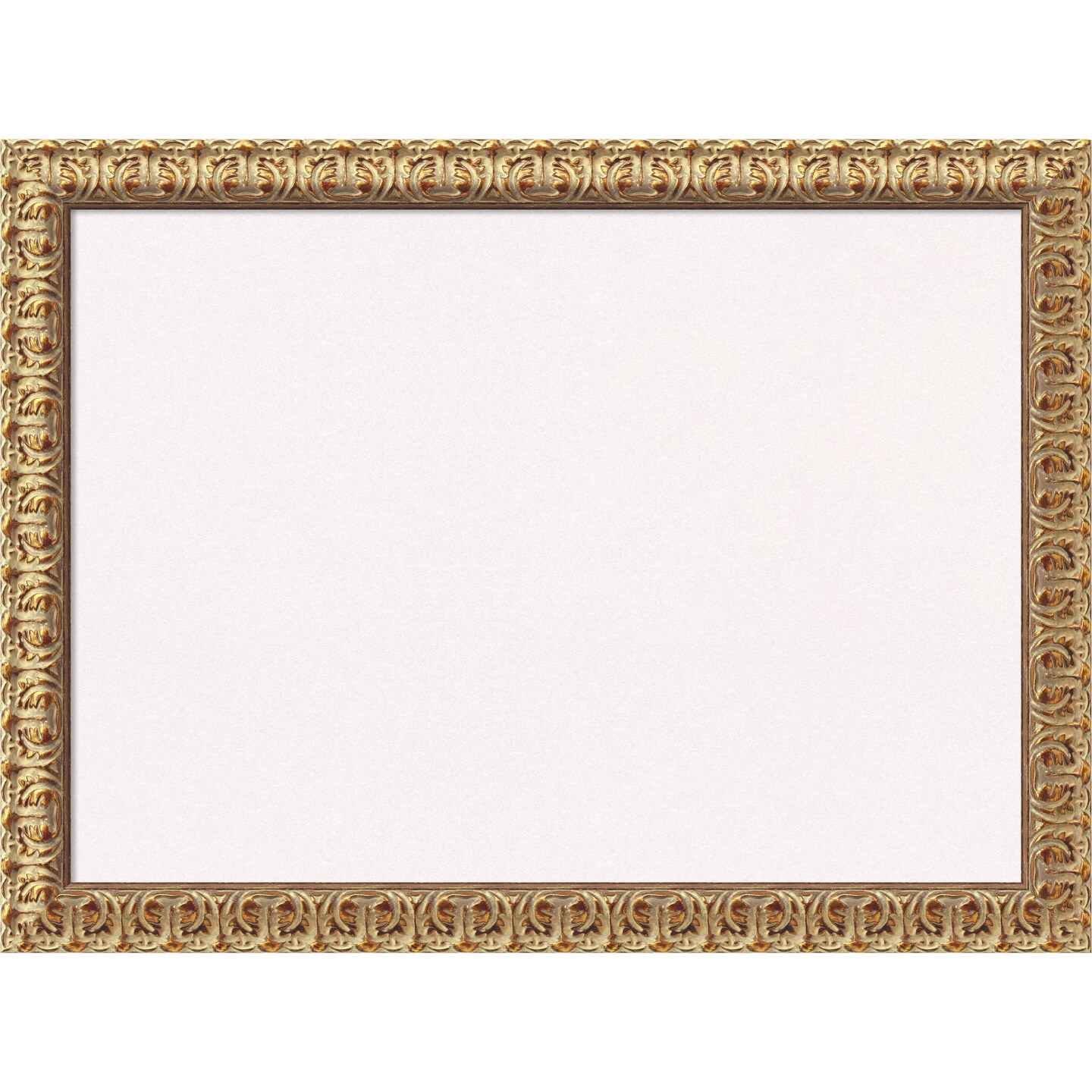 Cork Board, Florentine Gold Wood Frame - Bulletin Board, Organization Board, Pin Board