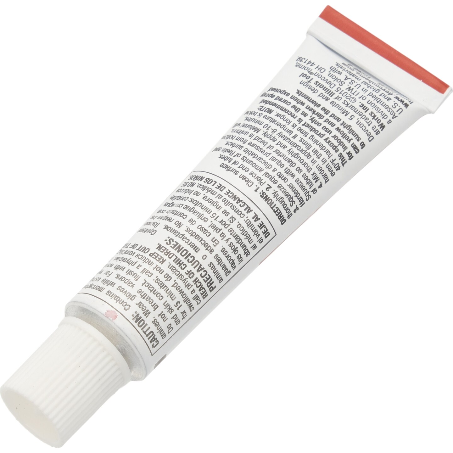 Devcon Home Fast Set 5-Minute Clear Colorless Epoxy Adhesive Glue 1 fl oz