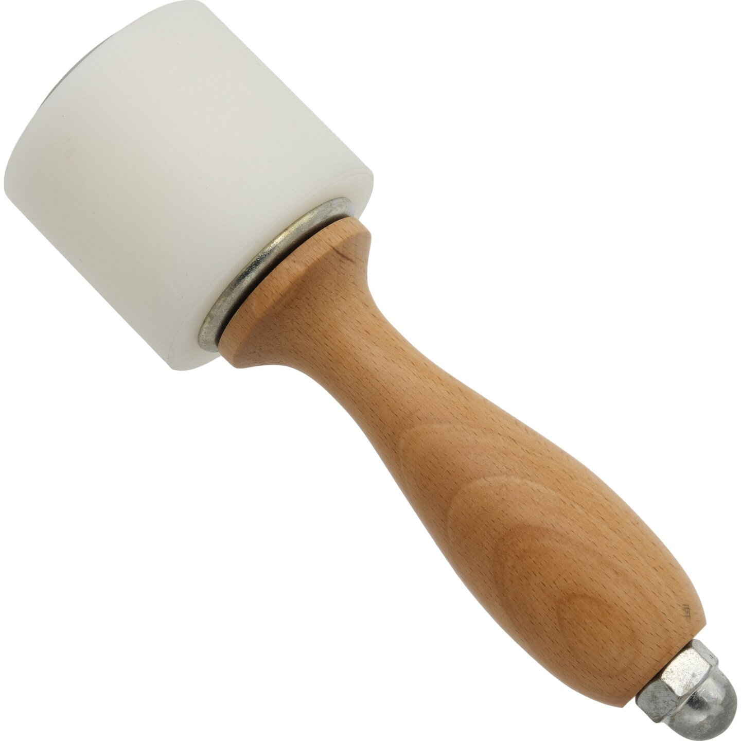 Leather Craft Carving Nylon Hammer with Wooden Handle Tool