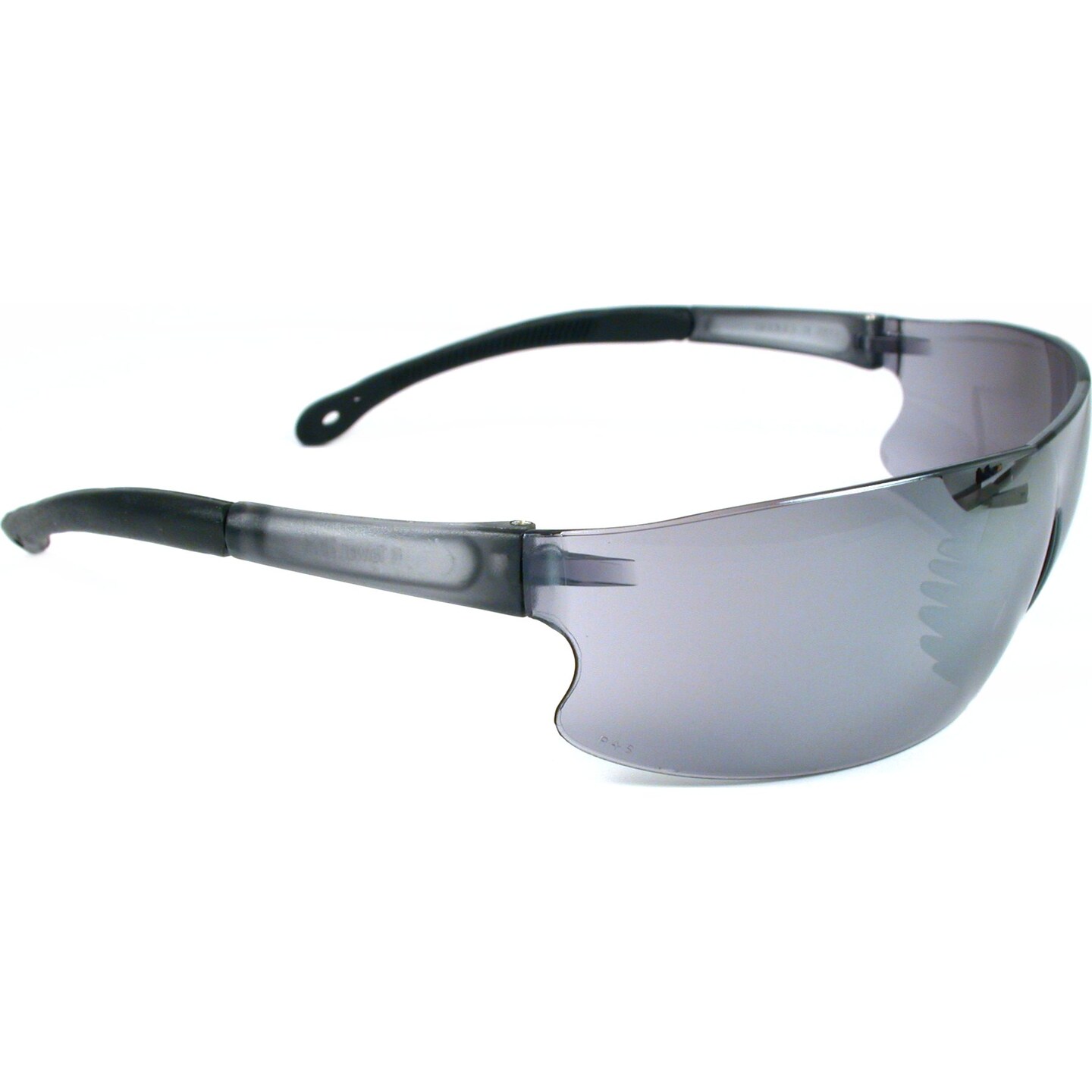 Radians Rs1 60 Rad Sequel Rubber Tipped Lightweight Glasses With Silver Mirror Lens Safety