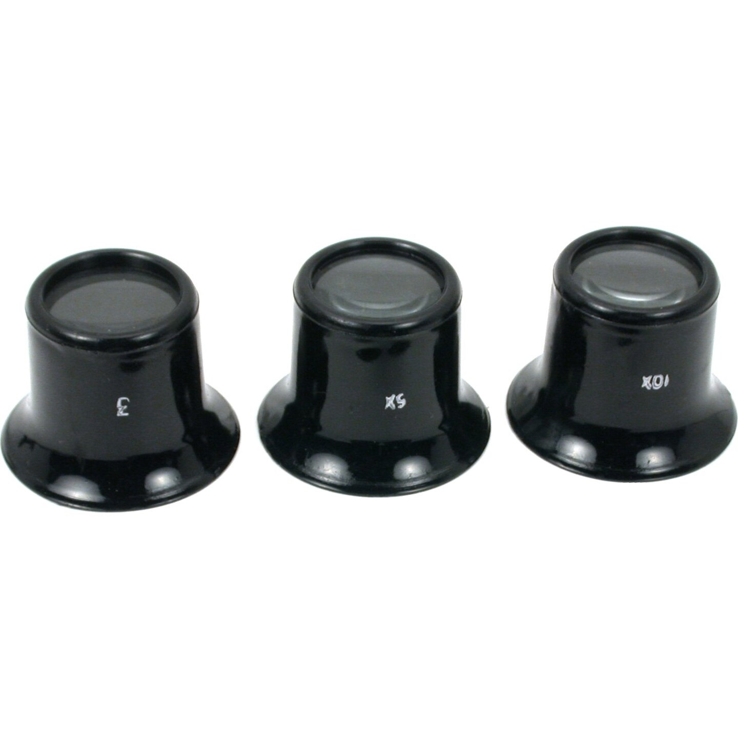 3X 5X 10X Jewelers Loupes Gem Gemstone Magnifying Magnification Tool