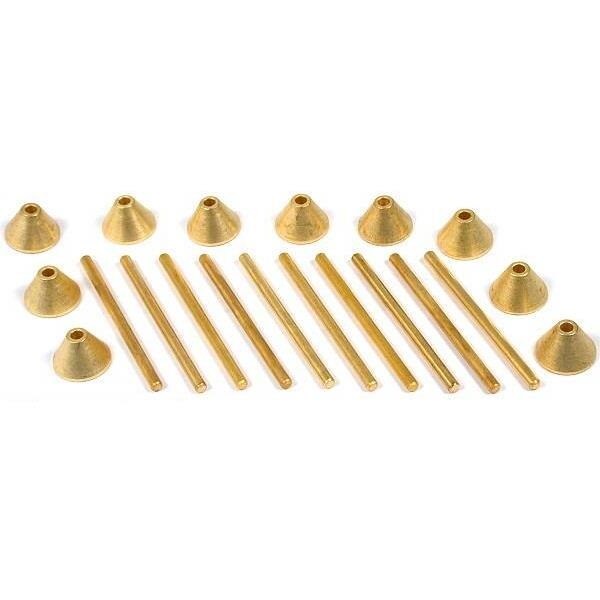 10 Sprue Formers & Rods for Casting 4mm Holes Metal Work Michaels