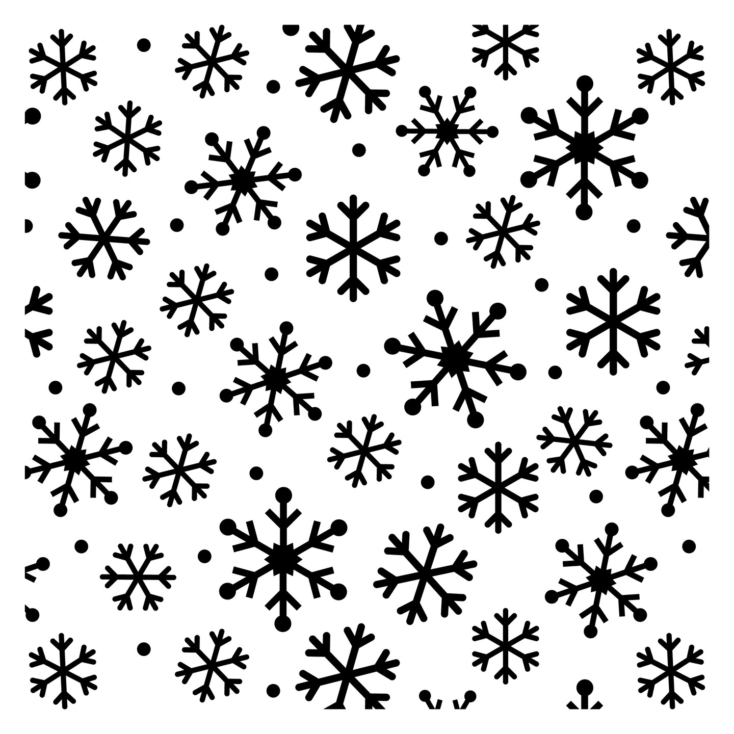 Snowflakes Allover Embossing 12 x 12 Stencil | FS117 by Designer Stencils | Pattern Stencils | Reusable Stencils for Painting on Wood, Wall, Tile, Canvas, Paper, Fabric, Furniture, Floor | Try Instead of a Wallpaper | Easy to Use & Clean