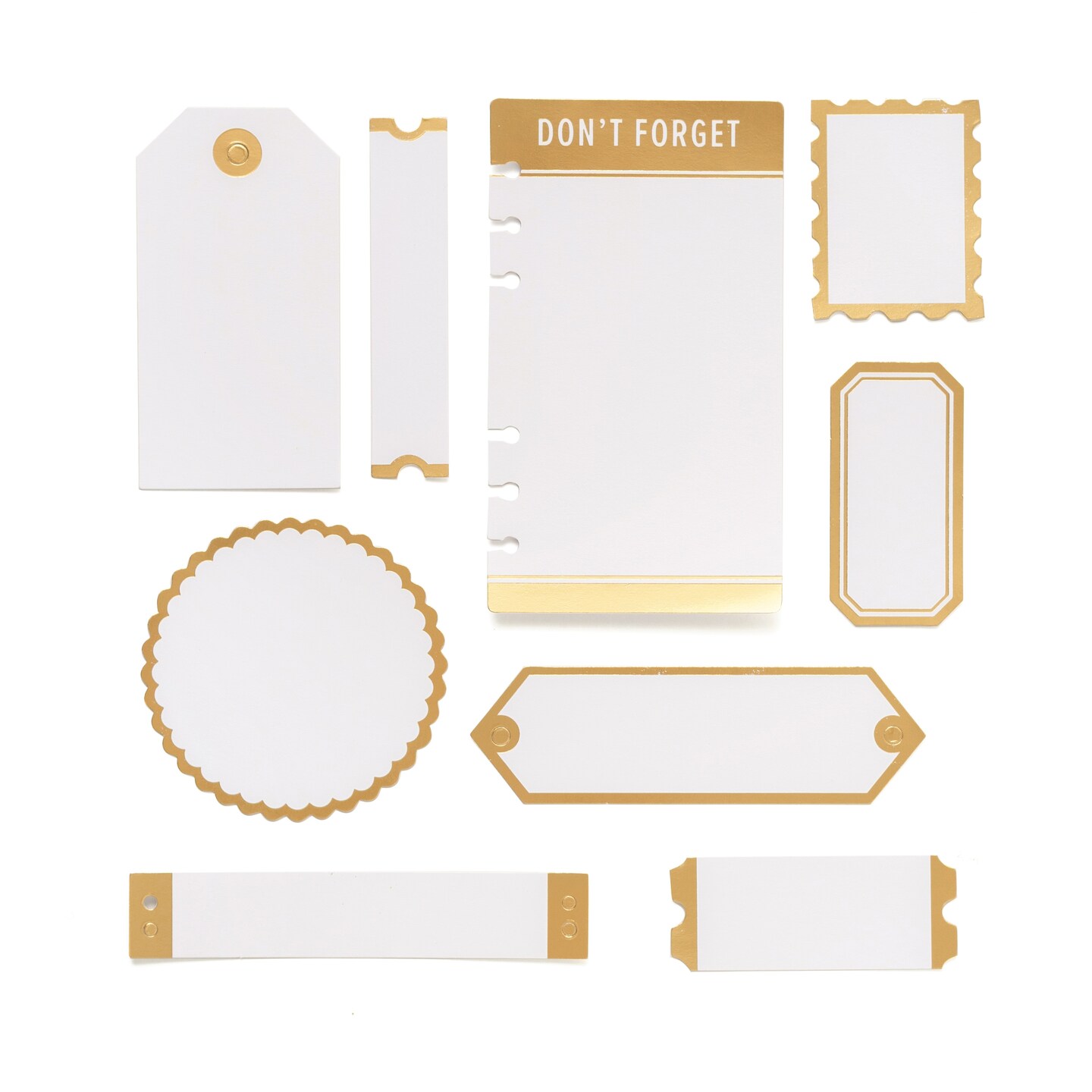 We R Memory Keepers PrintMaker Foiled TagsGold Wrapping Paper Michaels