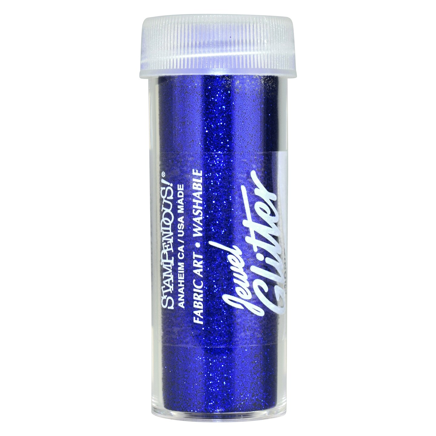 Stampendous Jewel Glitter, 1 oz., UltraFine, Midnight Blue Stencils