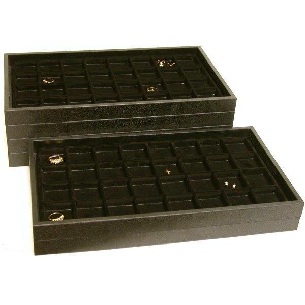 6 Black 32 Compartment Display Insert & Stackable Trays | Michaels