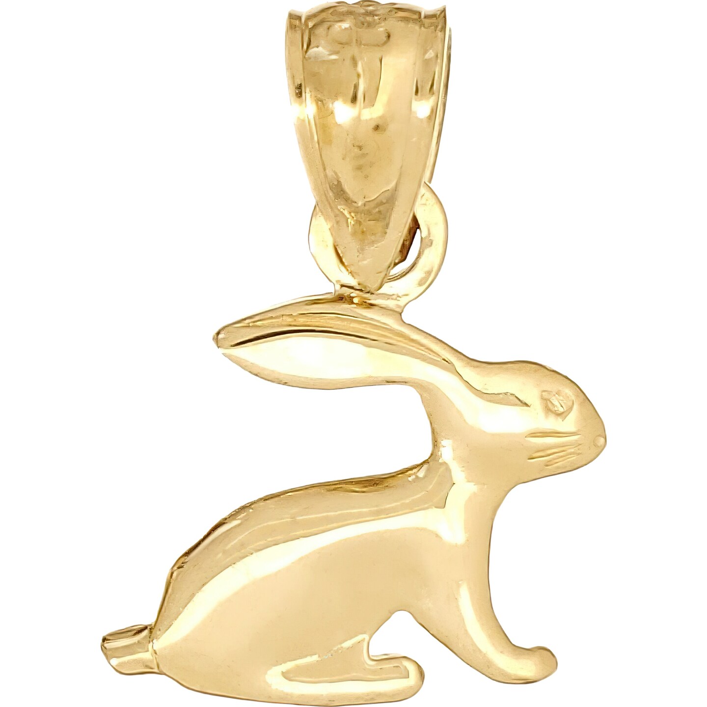 Rabbit Charm 14k Gold 12.5mm | Michaels