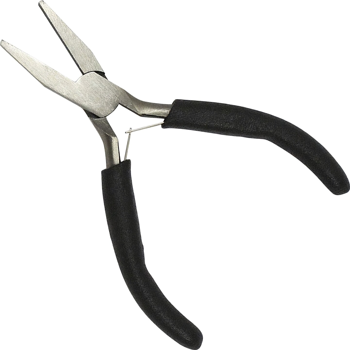 SE LF08 Professional Quality Mini Flat Nose Plier, Black