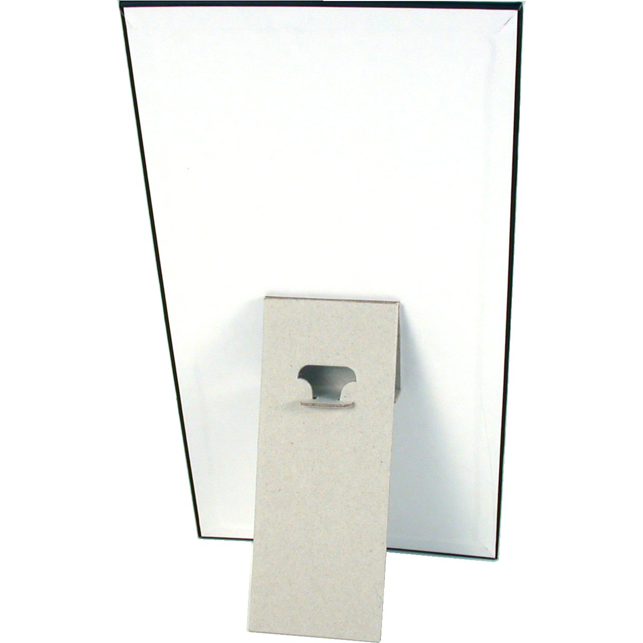 7 Hook Black Leather Necklace Chain Board Easel Display
