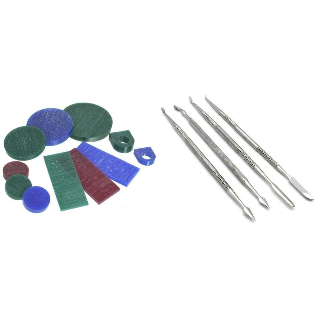 11Pc Jewelers Jewelry Wax Assortment &#x26; Double Ended Craft Clay Sculpting Tools