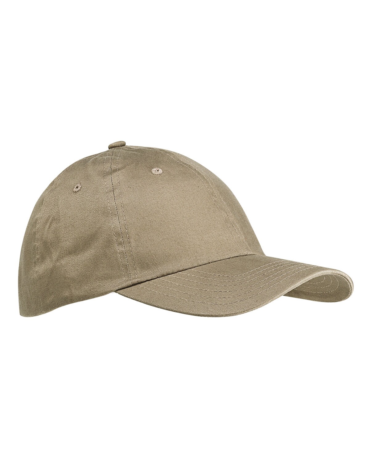 BIG ACCESSORIES 6-Panel Brushed Twill Unstructured Cap, BX001