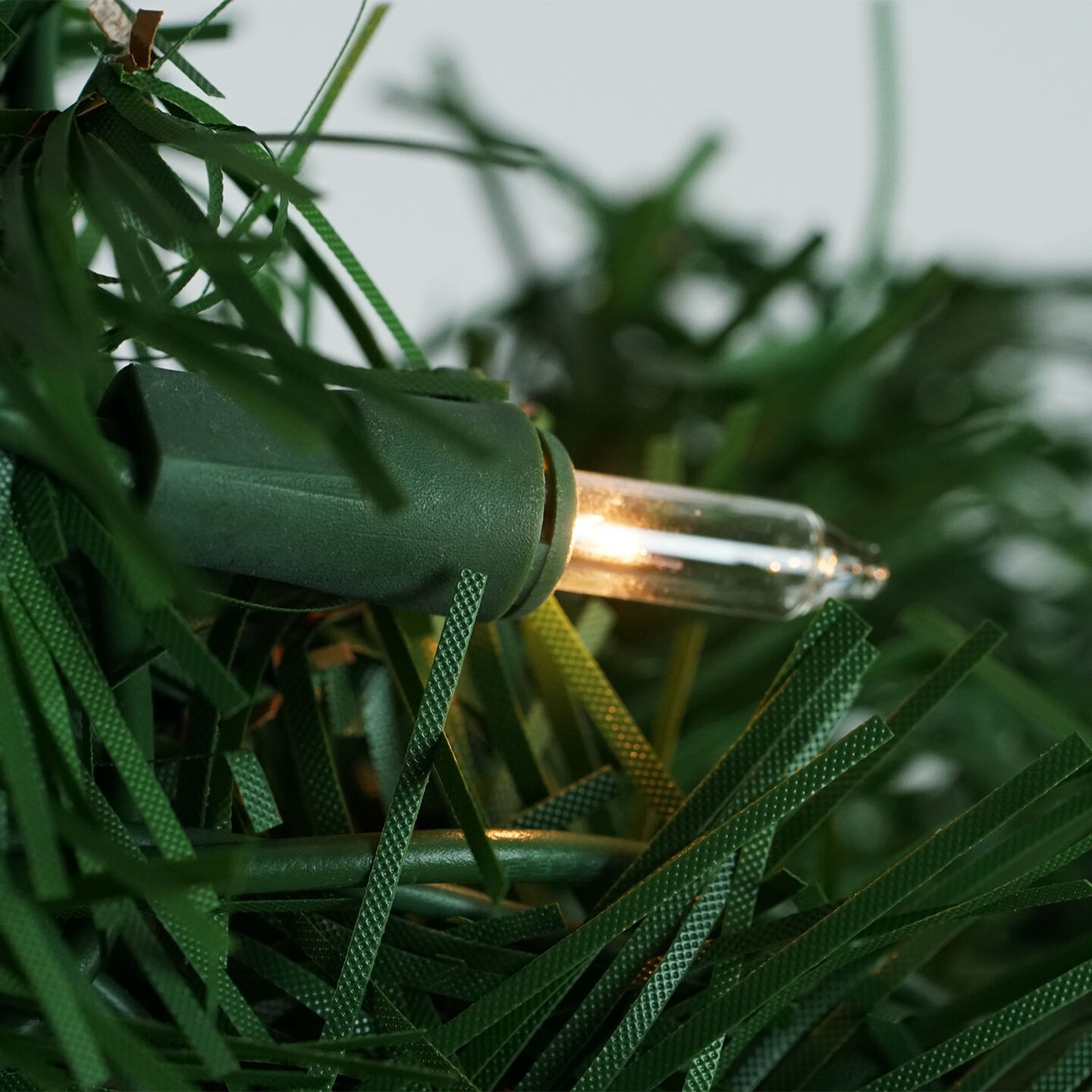 Allstate 5' PreLit Potted Helix Spiral Artificial Topiary Tree Clear