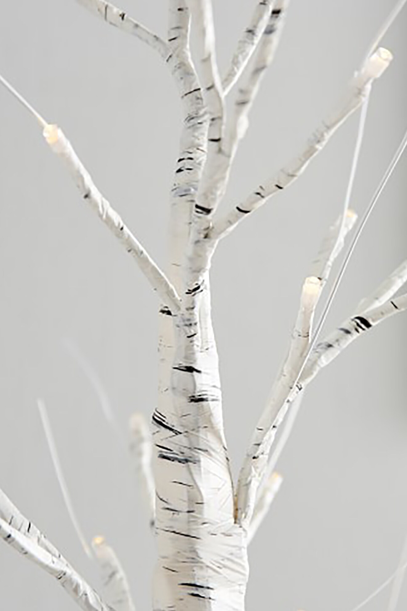 Perfect Holiday 50CM Table Birch Tree Pre-Lit - Pack of 2