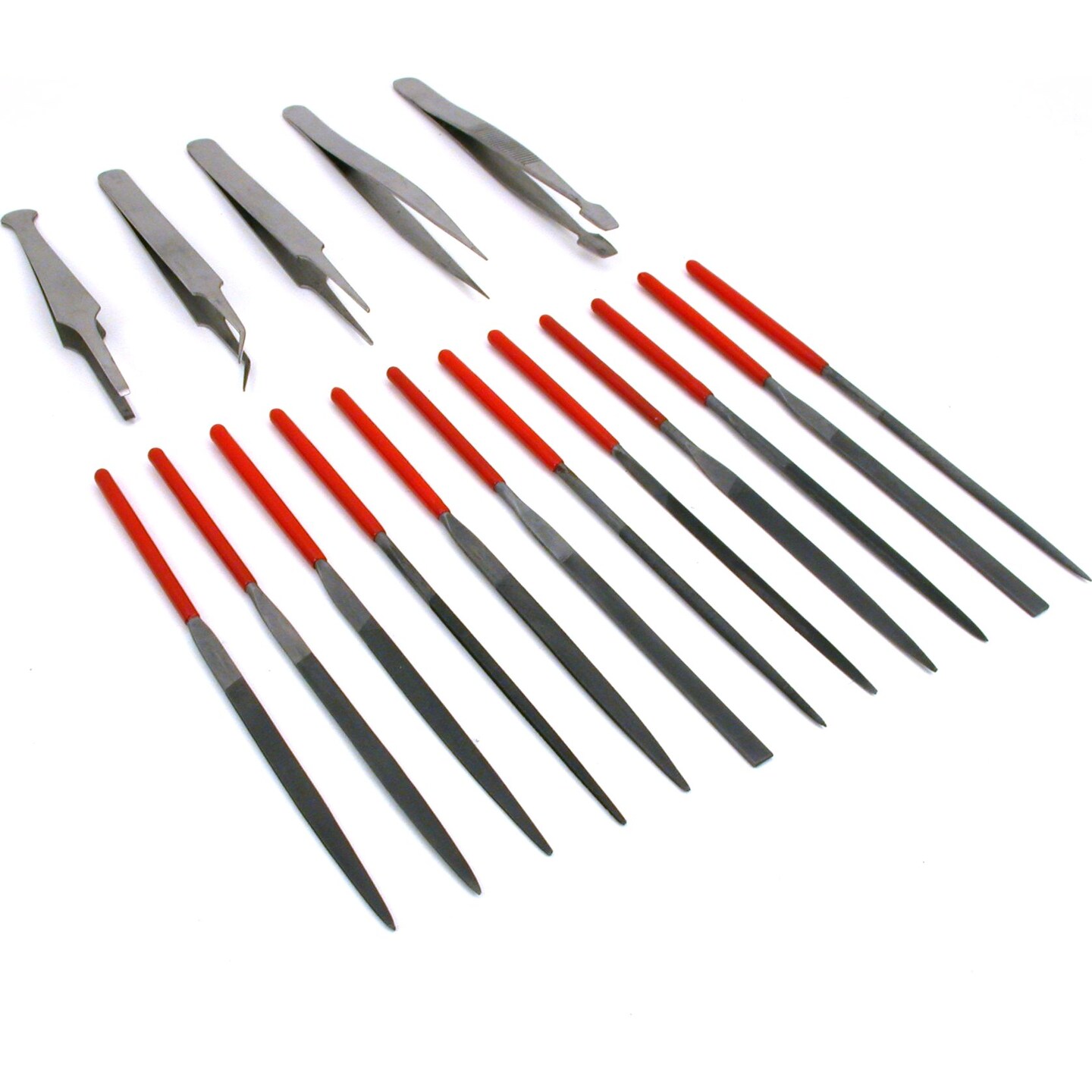 21 Jewelers Beading Needle Files Tweezers Pliers Tools