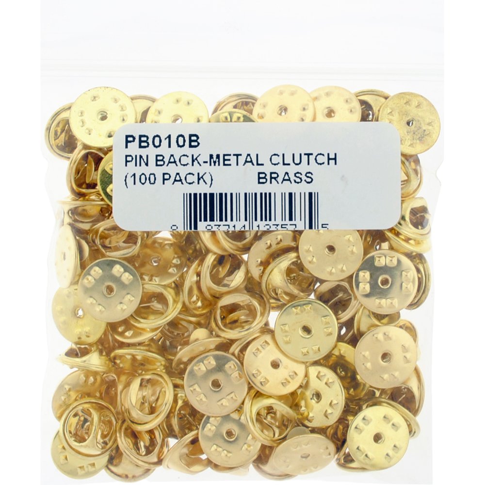 Brass Pin Clutch Locks 100 Pcs