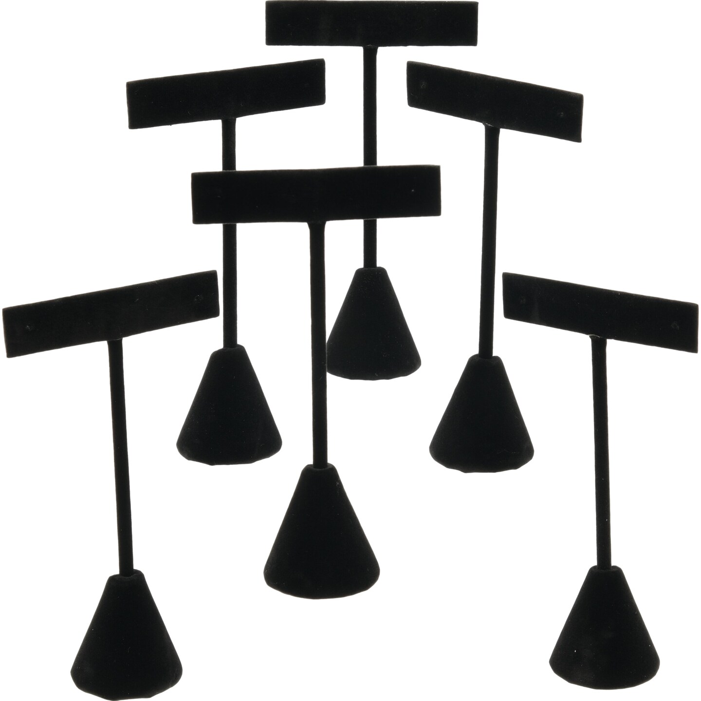 Velvet hot sale earring stand