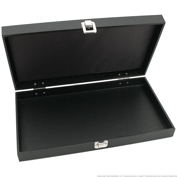 50 Compartment Insert With Wood Jewelry Display Case