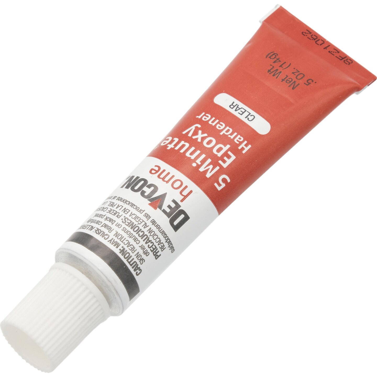 Devcon Home Fast Set 5-Minute Clear Colorless Epoxy Adhesive Glue 1 fl oz