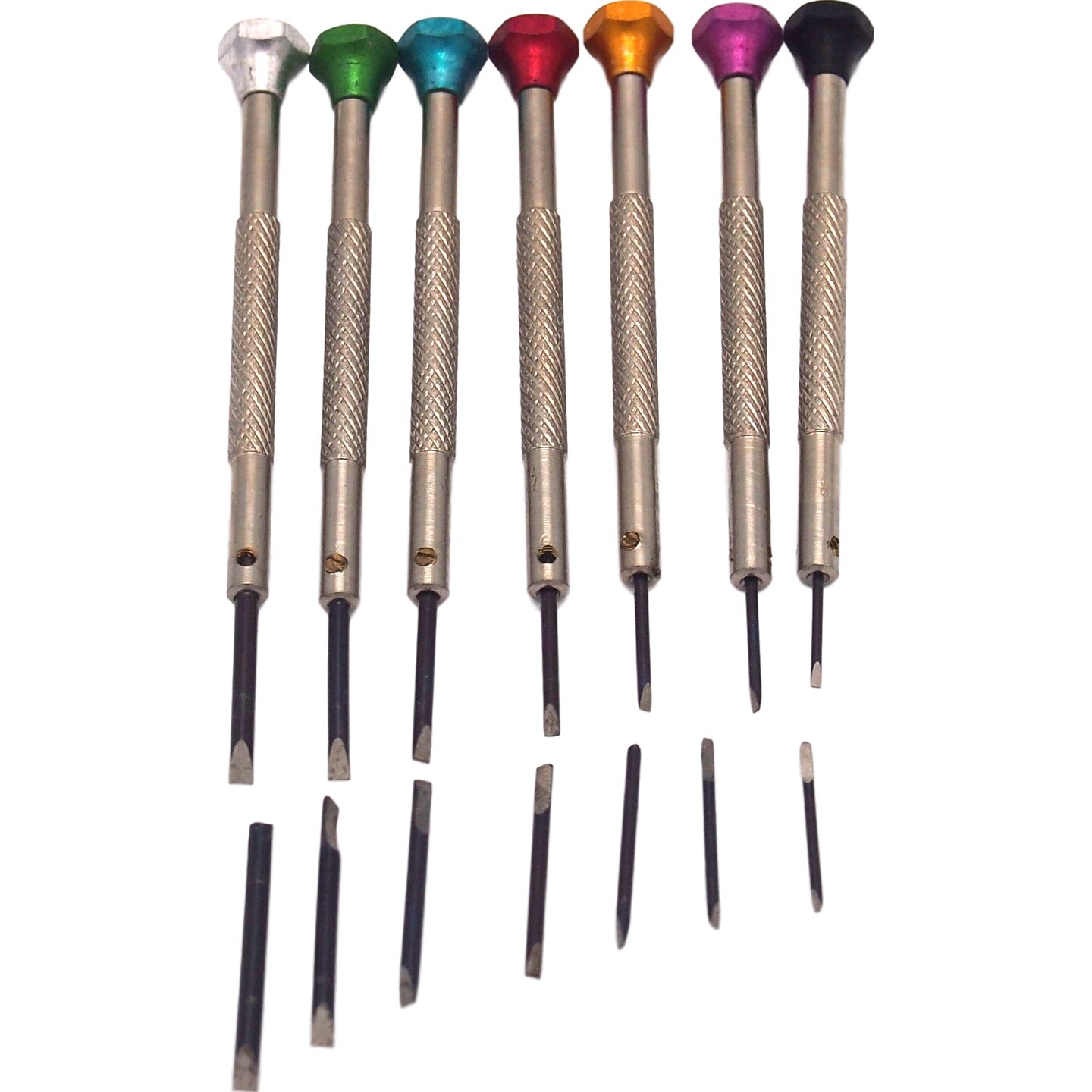 21 Screwdriver Set Watch Optical Screw Link Watchmaker Reoair Tools