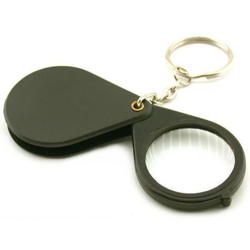 Key Chain Magnifier Magnifying Glass 5x 1&#x22;