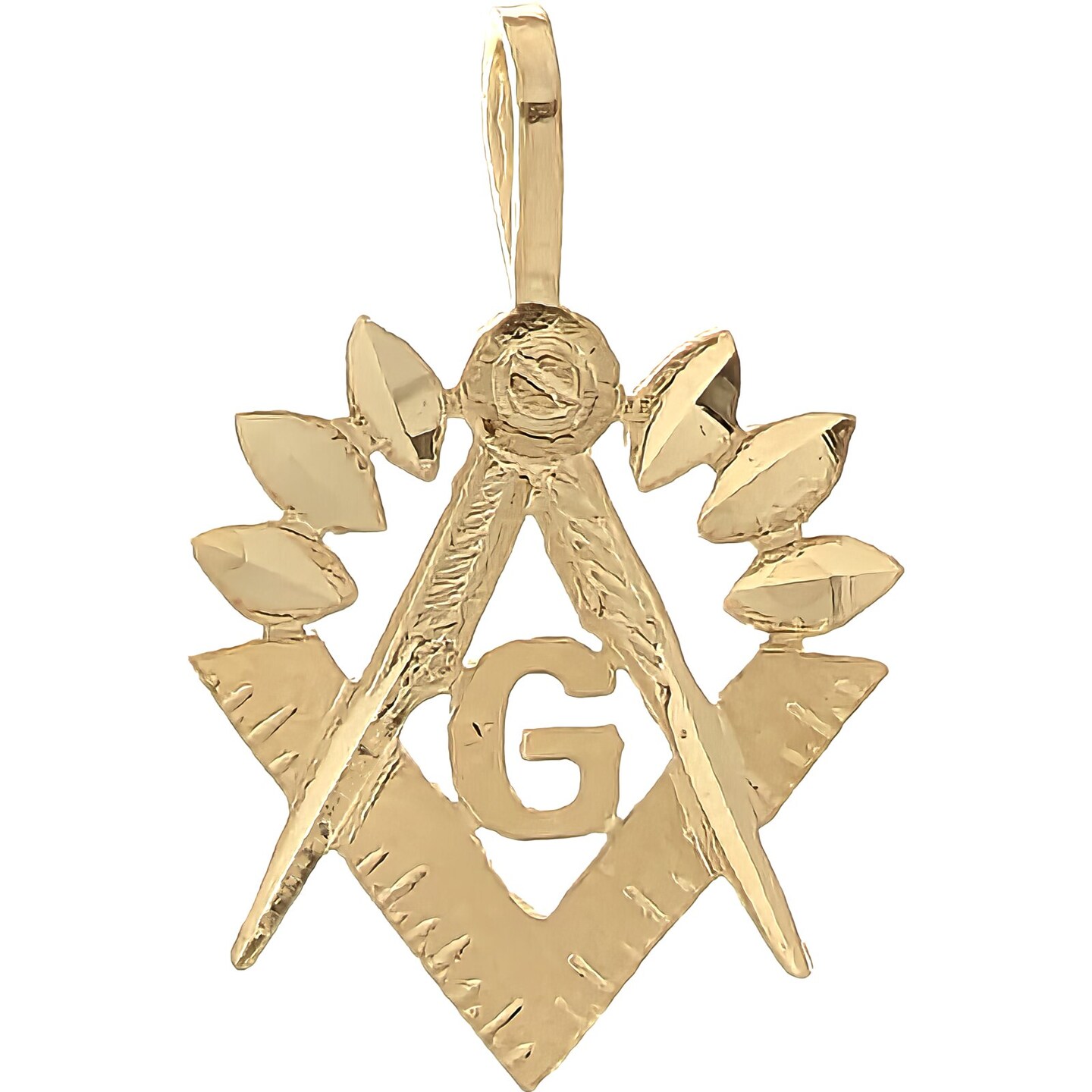 14K Gold Charm Freemason Masonic Pendant Jewelry Part | Michaels