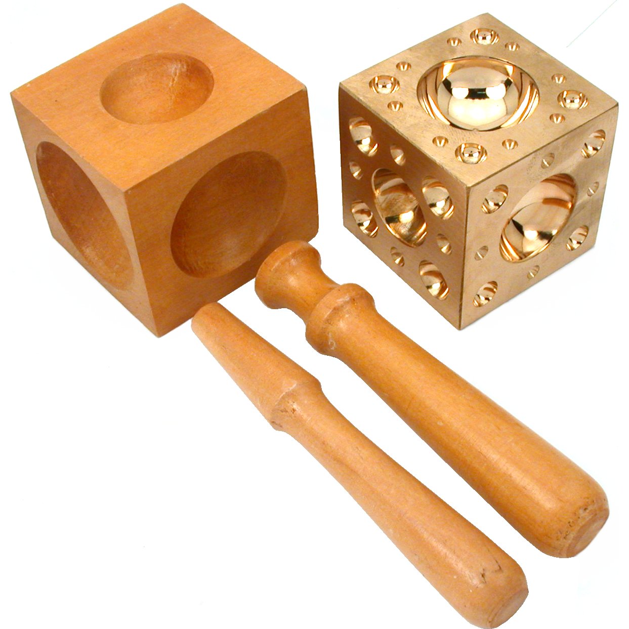 Deluxe Jewelers Punches Dapping Doming Set Of 18 Boxed