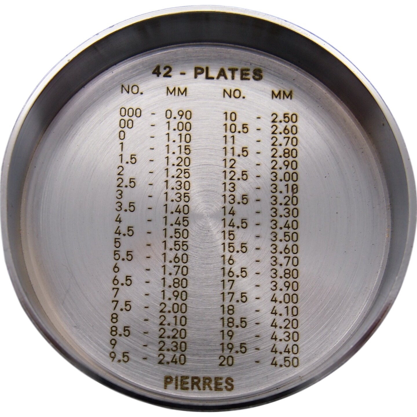 23 Diamond Sorting Sieves 48mm Sort Jewelry Stones Pearls Gems Jewelers Tool