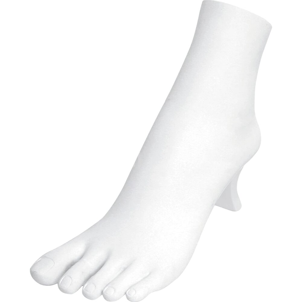 Ankle Bracelet, Anklet and Toe Ring Jewelry Display Foot 8.5"x6.5"