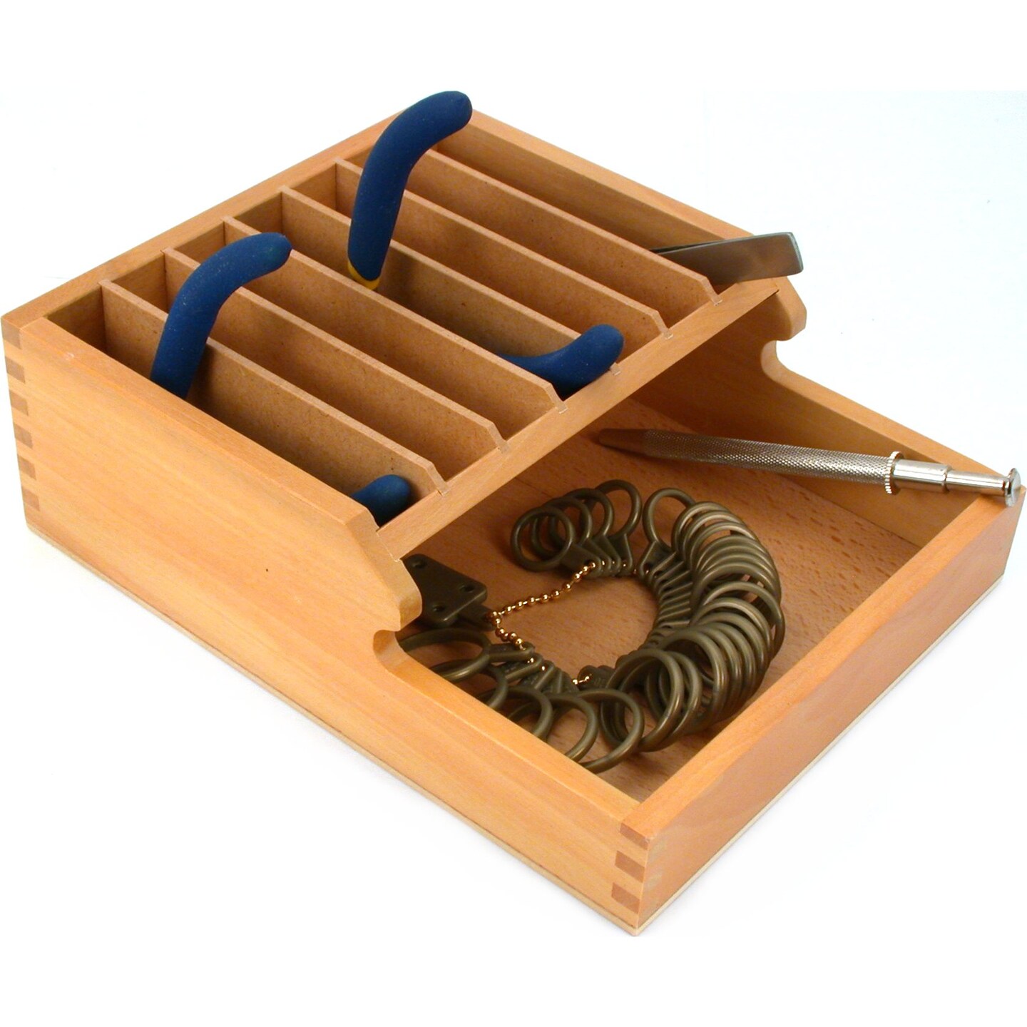 Jewelers Bench Tool Holder Plier Tweezer Rack Organizer