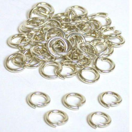 16 AWG Sterling Silver Jump Rings