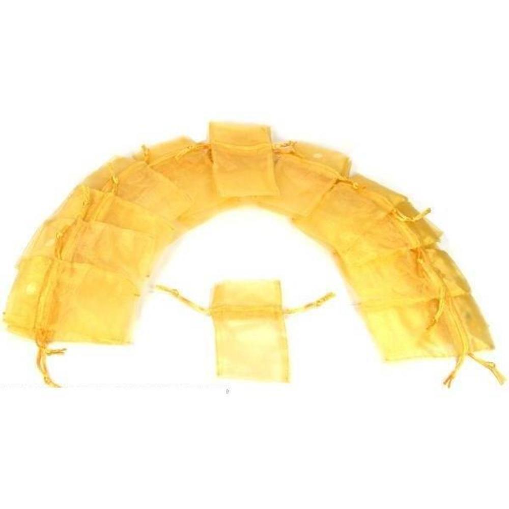 24 Jewelry Pouches Showcase Organza Drawstring Gift Bag