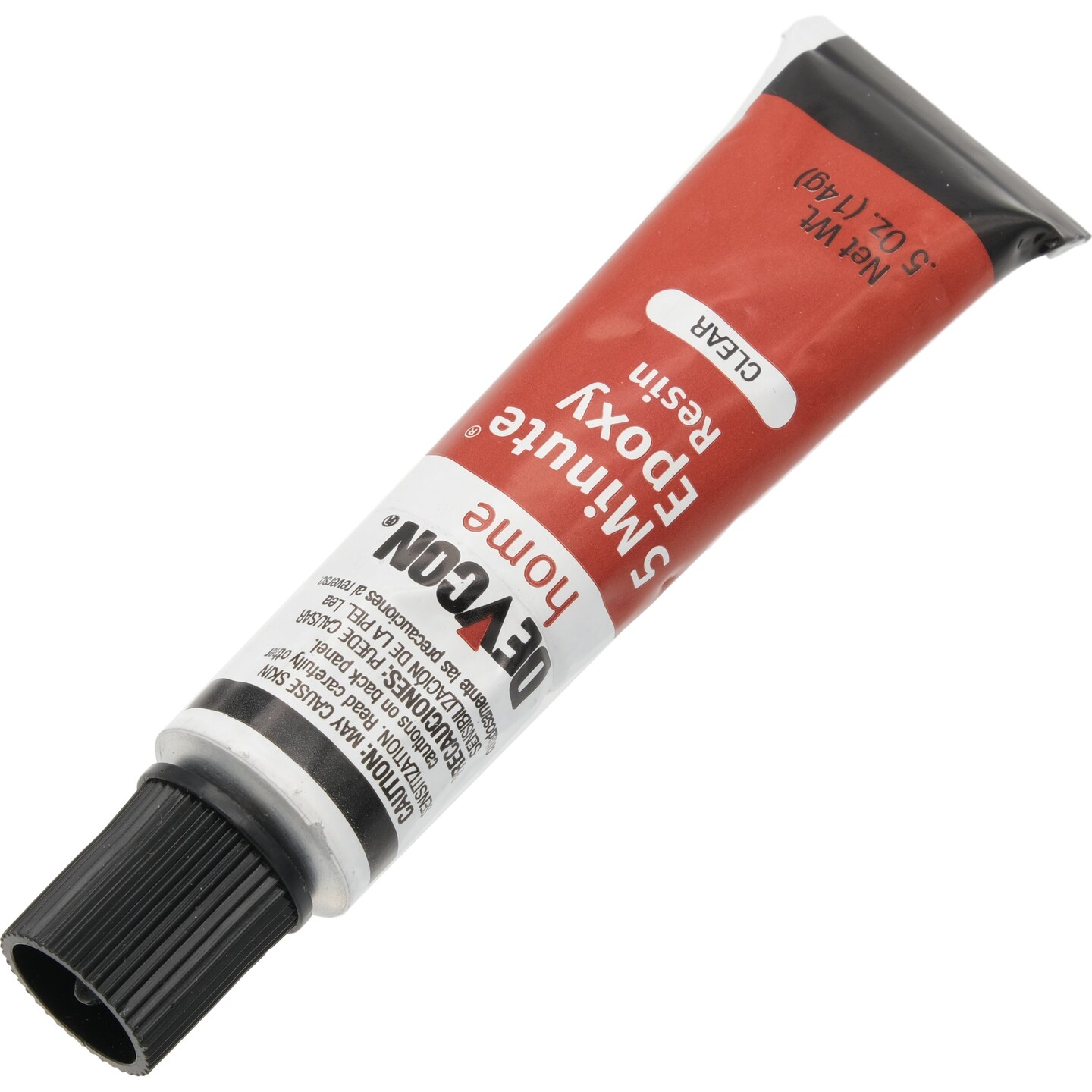 Devcon Home Fast Set 5-Minute Clear Colorless Epoxy Adhesive Glue 1 fl oz