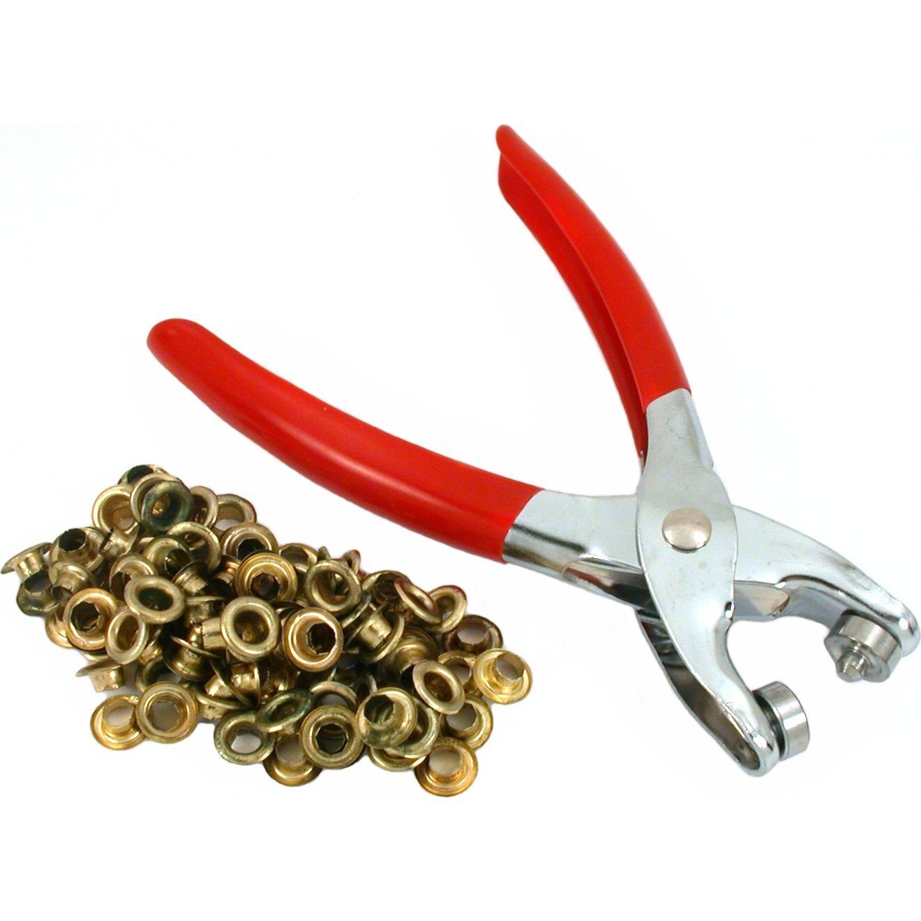 Eyelet Pliers Fabric Tent Hole Punch Tool 100 Grommets
